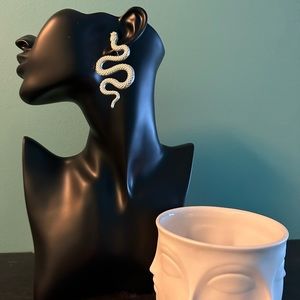 Snake earrings